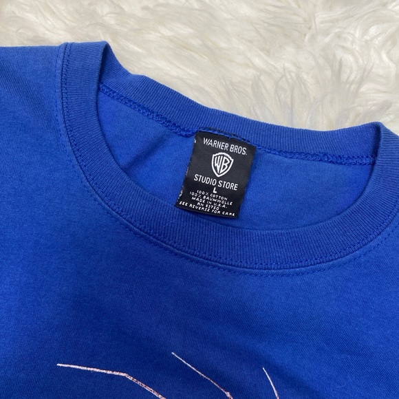 VINTAGE TWEETY BIRD GRAPHIC LOGO BLUE REWORKED TEE SHIRT Y2K STREETWEAR CASUAL - Picture 2 of 7